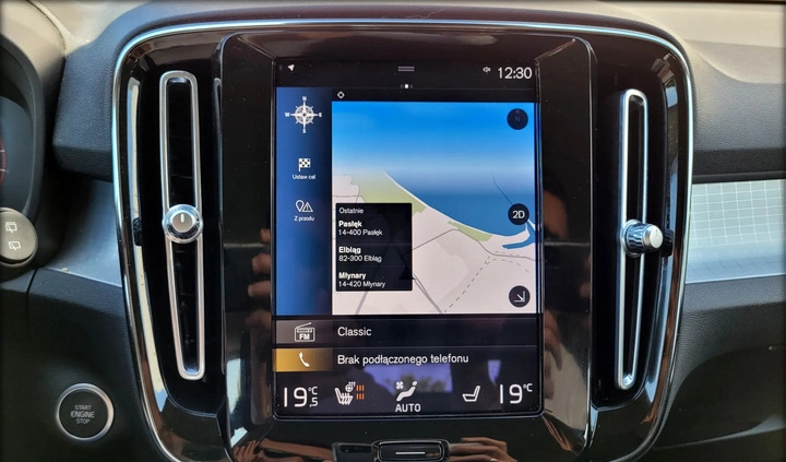 Volvo XC 40 cena 132555 przebieg: 55450, rok produkcji 2021 z Hajnówka małe 172